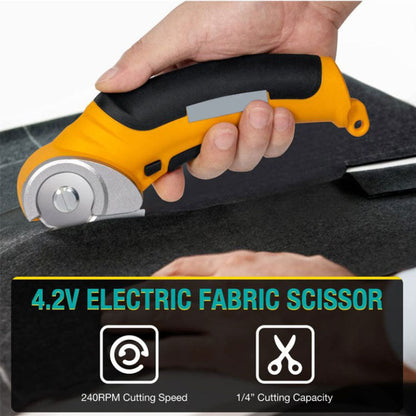 New Cordless Electric Scissors with Safety Lock