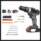 Electric Household Lithium Impact Drill Kit