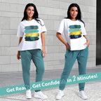 Fashionable Simple Casual  2-Piece Set