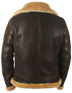 📢📢60 % OFF !!🎅SHEEPSKIN BOMBER JACKET