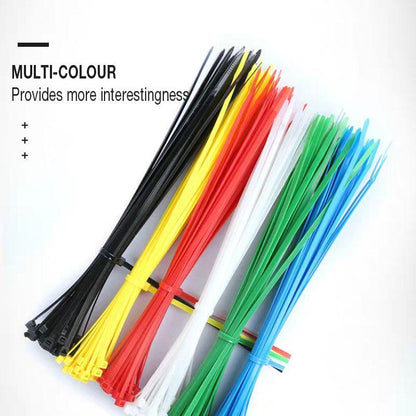 Colored Nylon Cable Zip Ties
