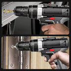Electric Household Lithium Impact Drill Kit