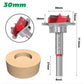 Carbide Adjustable Positioning Woodworking Hole Opener Flat Wing Drill Set