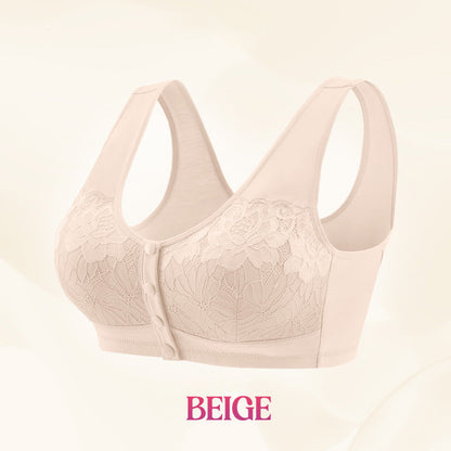 📢📢BIG SALE !!⏰Comfortable Wireless Shaping Front-Fasten Bra