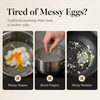 🥚🍳304 Stainless Steel Egg Ring Mold – Fun Breakfast Shapes, Leak-Resistant Flat Base & Easy-Release Design