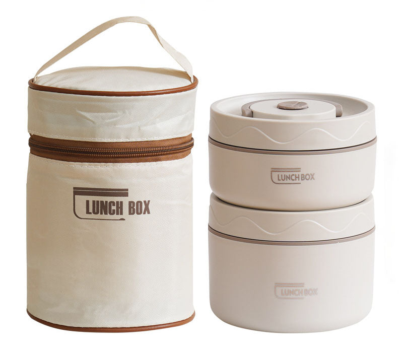 Microwaveable Stainless Steel Insulated Lunch Box Set
