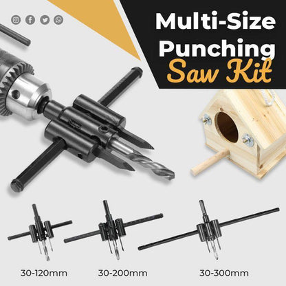 Adjustable Alloy Blade Gypsum Board Hole Opener