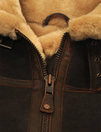 📢📢60 % OFF !!🎅SHEEPSKIN BOMBER JACKET