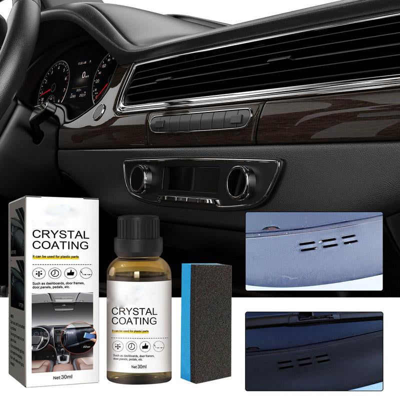 🎁[Gift Free Sponge] Car Plastic Renovation Coating🔥