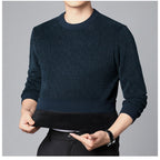 Thickened Men's Crew Neck Sweater
