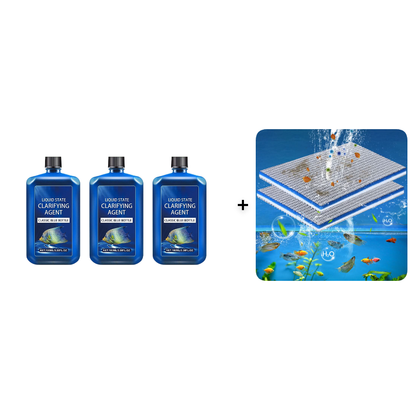 💥Fast-Acting Aquarium Water Clarifier