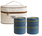 Microwaveable Stainless Steel Insulated Lunch Box Set