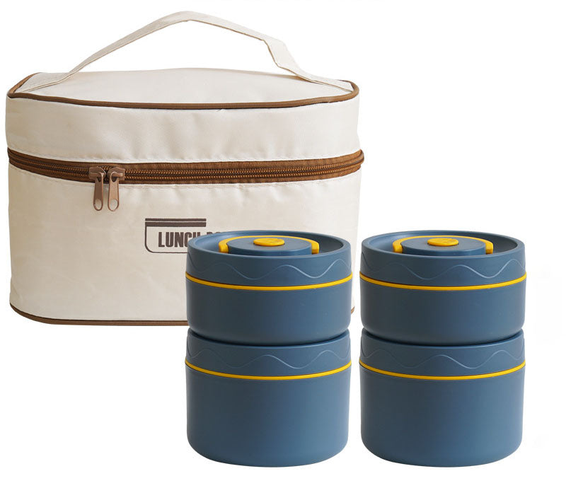 Microwaveable Stainless Steel Insulated Lunch Box Set
