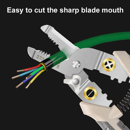 Multifunctional Wire Stripper Crimper Cable Cutter Pliers
