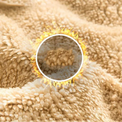 🎉Winter Hot Sale🎉Faux Cashmere Thickened Mid-length Coat
