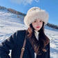 🎁Warm Gift👒- Women's Warm Fashion Synthetic Rabbit Fur Fisherman Hat