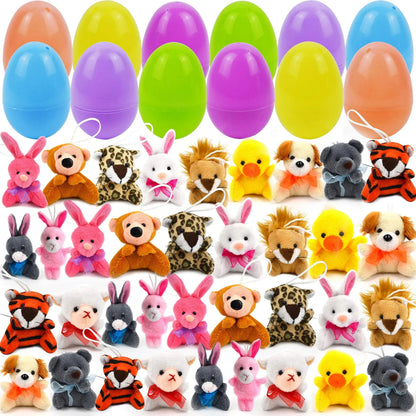 🎁Easter Hot Sale 50% OFF🎁Prefilled Easter Eggs, Filled with Plush Animal Toys