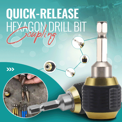 Self-locking Pop-up Hexagonal Handle Extended Conversion Bit