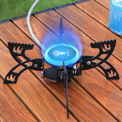 Camping Portable Folding Mini Windproof Outdoor Split Small Gas Stove Cassette Fierce Stove