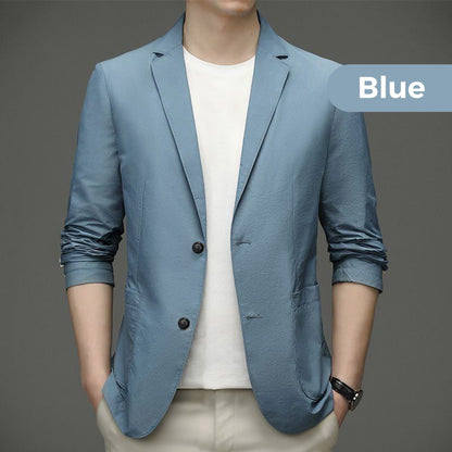 Men's Summer Lightweight Suit Jacket