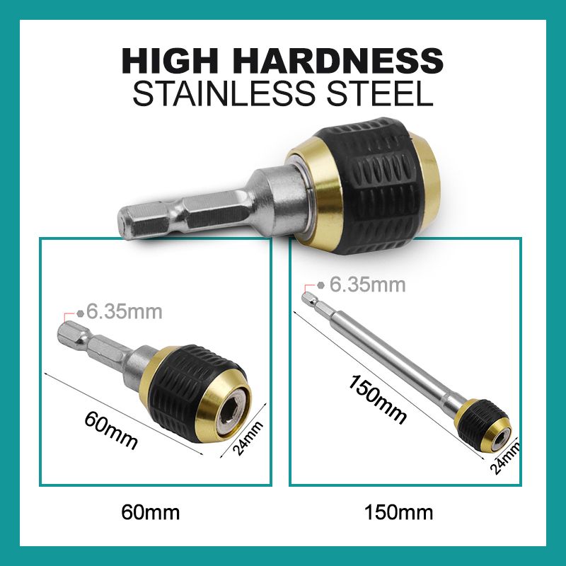 Self-locking Pop-up Hexagonal Handle Extended Conversion Bit