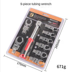 Removable Movable Head Ratchet Durable Power Saving Repair Tool Set