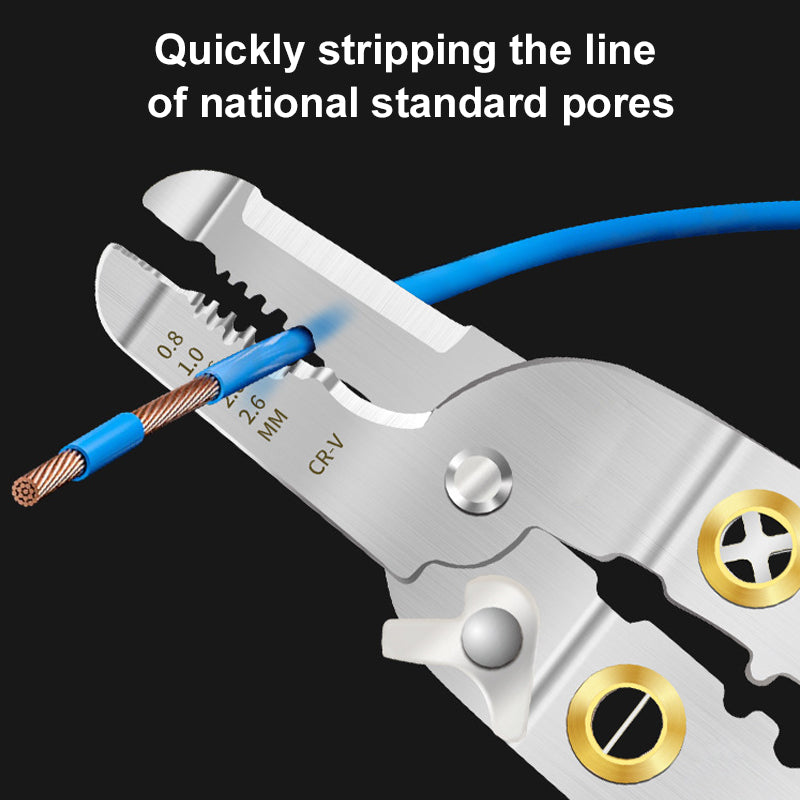 Multifunctional Wire Stripper Crimper Cable Cutter Pliers