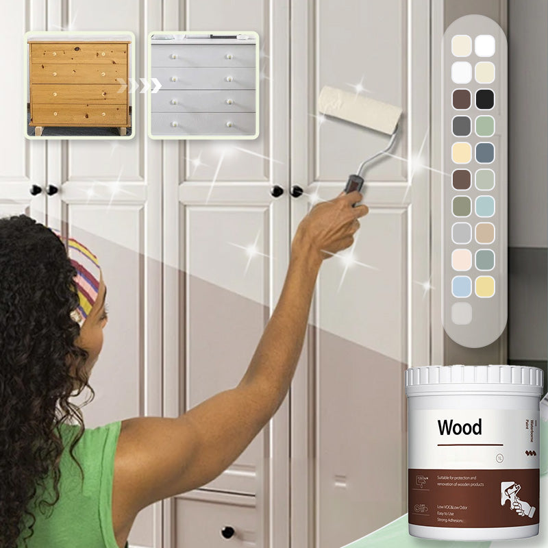 🔥Water-based Environmentally Friendly Odorless Wood Furniture Repair and Renovation Paint