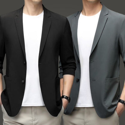 Men's Summer Lightweight Suit Jacket