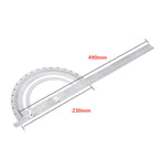 Multi-function 2-in-1 Ruler Protractor