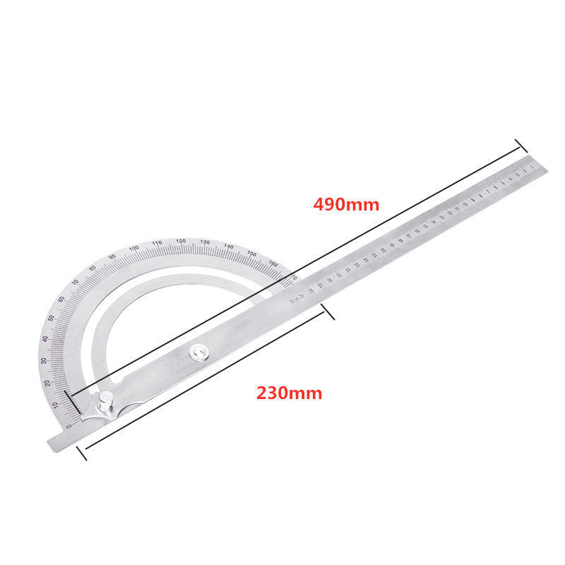 Multi-function 2-in-1 Ruler Protractor