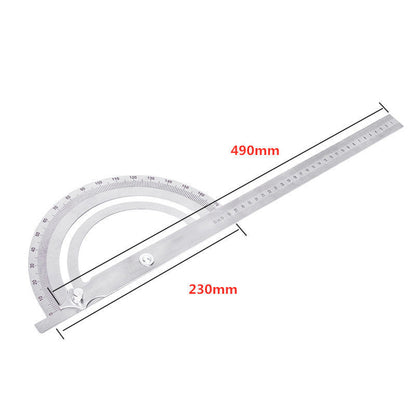 Multi-function 2-in-1 Ruler Protractor