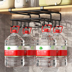 Multi-Functional Under-Cabinet Storage Rack & Pot Lid Holder