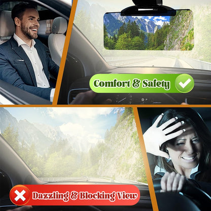 🔥Anti-Glare Driving Visor for Sun Glare & Snow Blindness