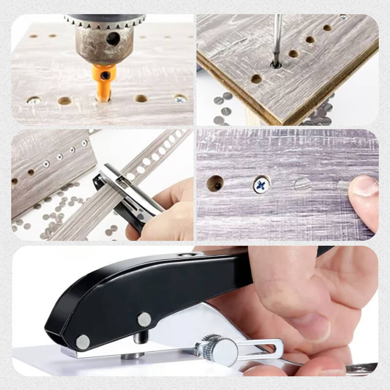 Portable Hole Punch Tool
