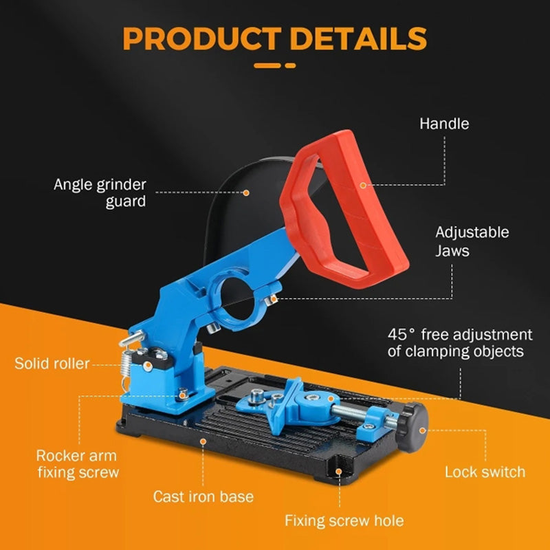 Multifunctional Electric Drill Angle Grinder Variable Cutting Machine Fixed Auxiliary Bracket