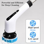 🔥Free Shipping🔥 7-in-1 Cordless Electric Long Handle Retractable Cleaning Brush