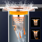 Magnetic Self-Closing Odor and Insect Proof Floor Drain Core
