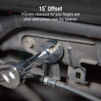Interchangeable Metric Wrench for 3/8" Ratchet Torque Wrenches