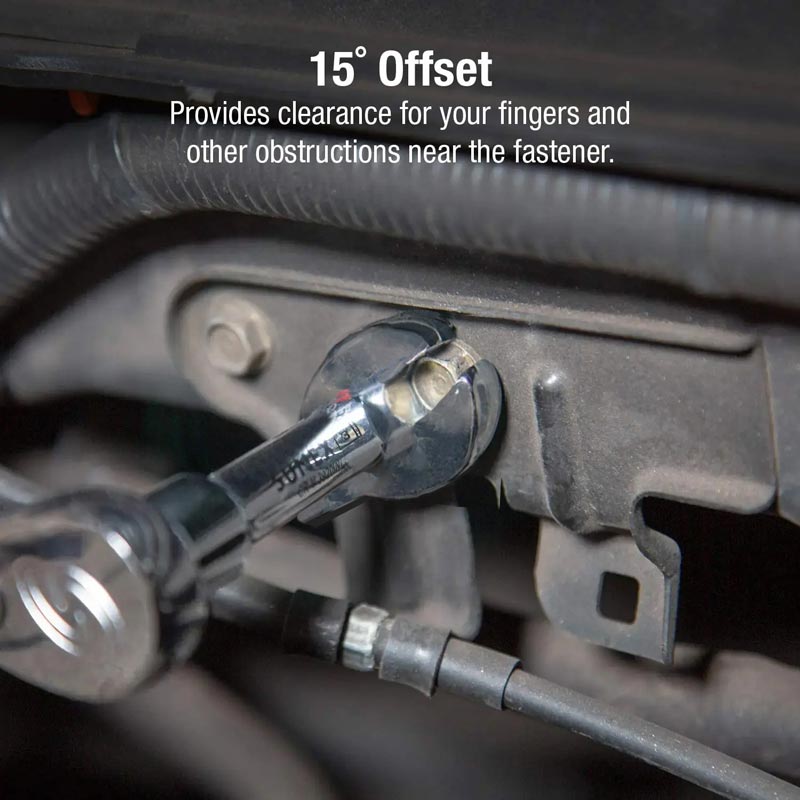 Interchangeable Metric Wrench for 3/8" Ratchet Torque Wrenches
