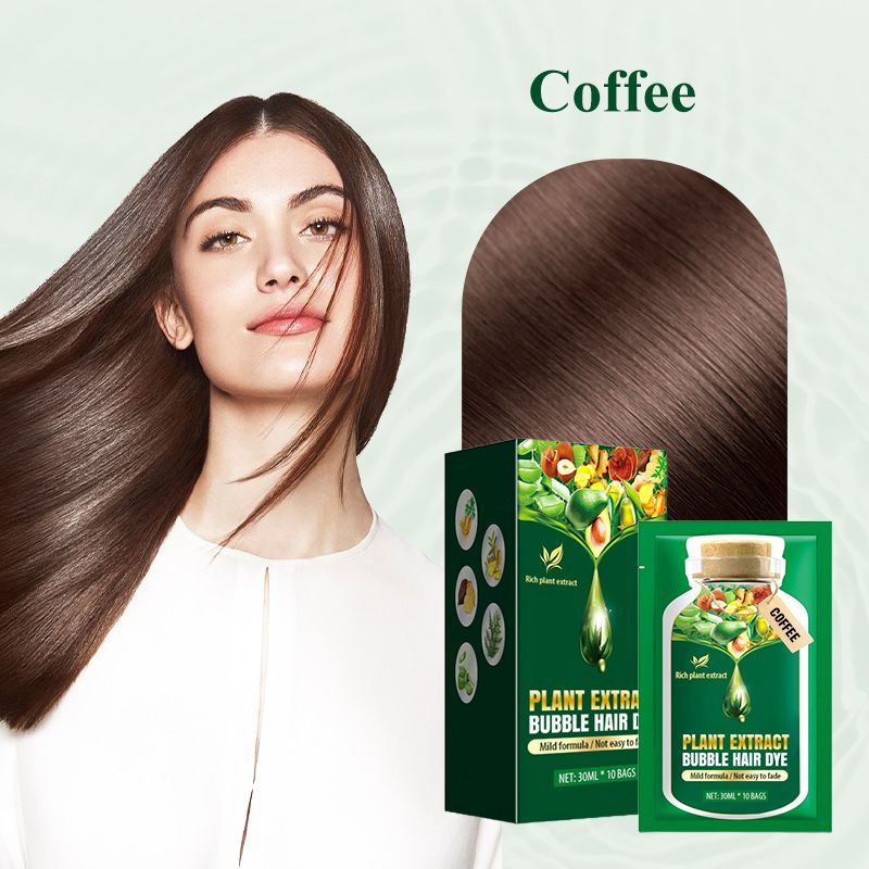 🎉Autumn Hot Sale🎉Plant Extract Hair Care Bubble Dye Cream