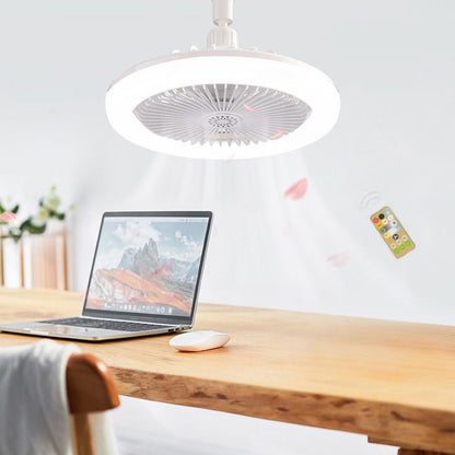 🎁Remote Control Aromatherapy Ceiling Fan with Light