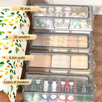PVC Shoe Storage Box - Waterproof & Foldable