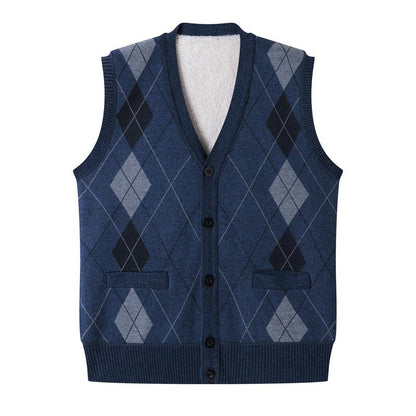 🎅Christmas Sales🎄Men’s Warm Plush Winter Vest🔥
