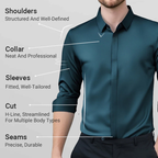🔥Men's Wrinkle-Free Button-Down Shirt