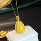 Elegant Lucky Flower Pendant Necklace