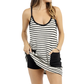 Women's Sleeveless Summer Dress with Shorts