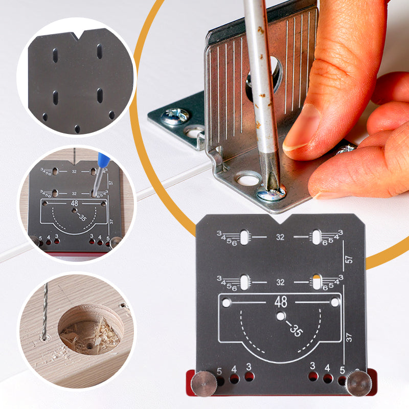 Hinge Punch Locator