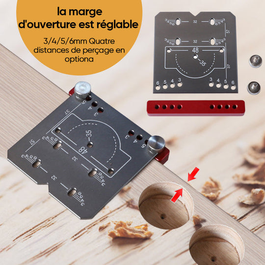 Hinge Punch Locator