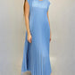 🎉Hot Sale 50% OFF🎉Sleeveless Pleated Simple Solid Color Dress
